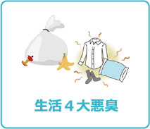 生活4大悪臭