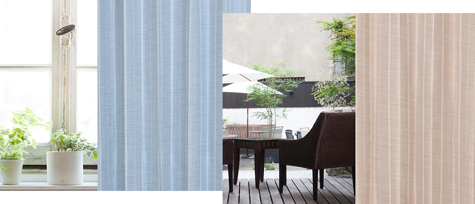 お部屋に遮光カーテンを入れた時の実際イメージ