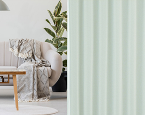 グリーン 節電対策におすすめ！遮熱効果の高い1級遮光カーテン