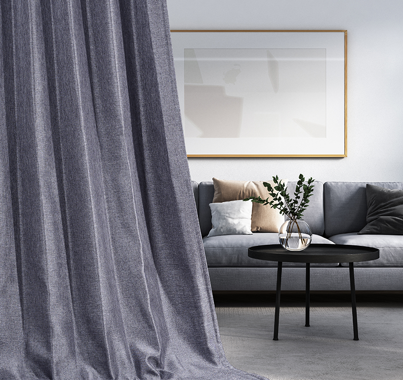 今人気の遮光カーテンカラーであるネイビー