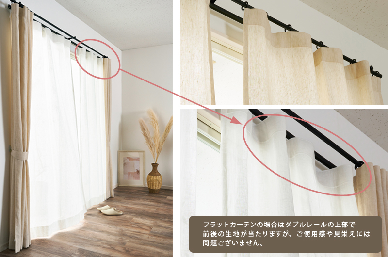 フラットカーテン