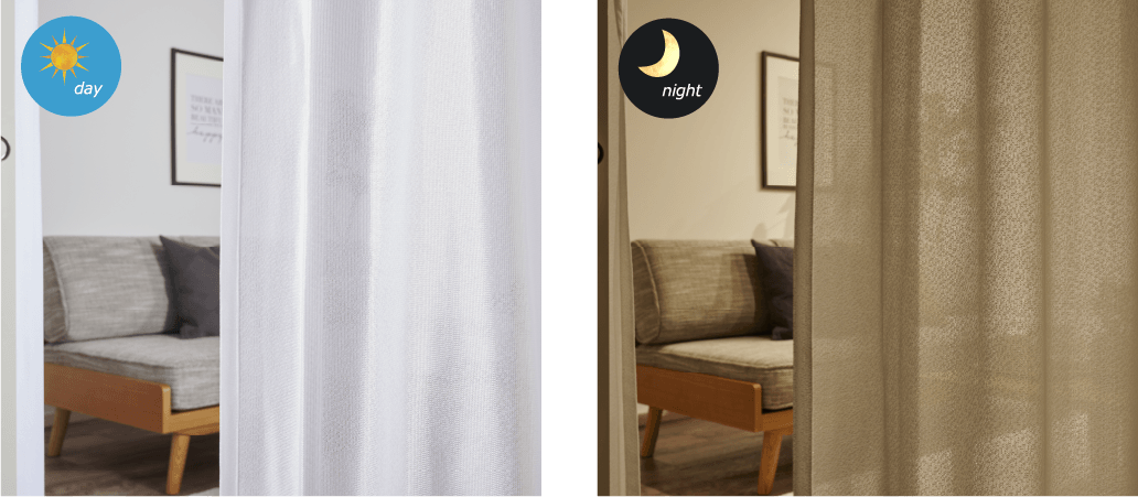 一般的な遮像レースカーテン