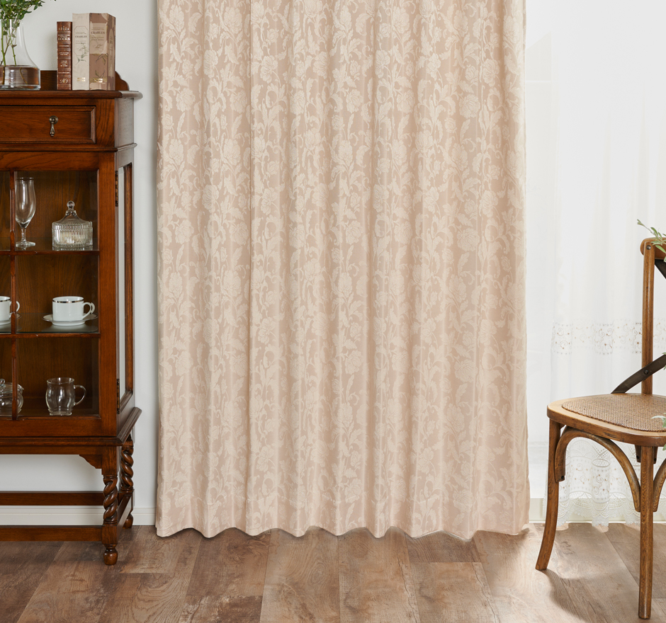 裏地付き1級遮光カーテン　D-1148