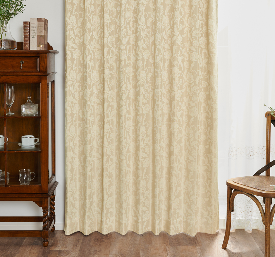 裏地付き1級遮光カーテン　D-1148