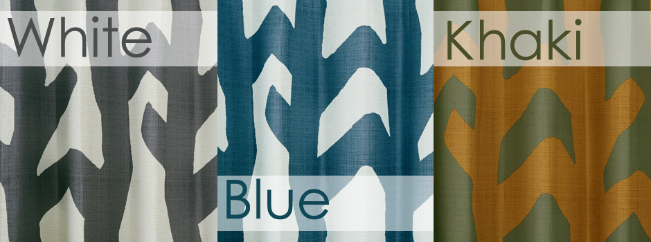 【1級遮光カーテン】北欧モダンな木立柄プリント コダチ（D-1195)