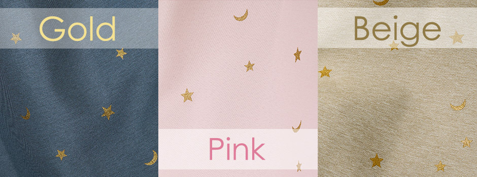 6色　子供部屋に！きらめく星柄がかわいい1・2級遮光カーテン ロケット2（D-1195）