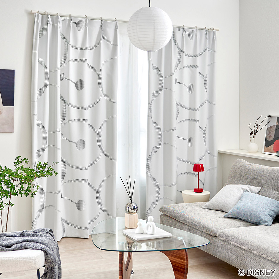 ディズニーカーテン　1・2級遮光カーテン　ベイマックス（D-1196)