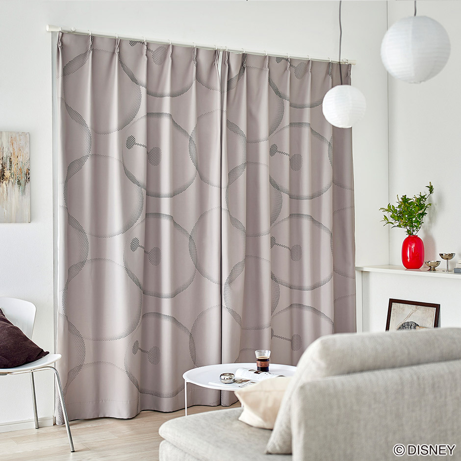 ディズニーカーテン　1・2級遮光カーテン　ベイマックス（D-1196)