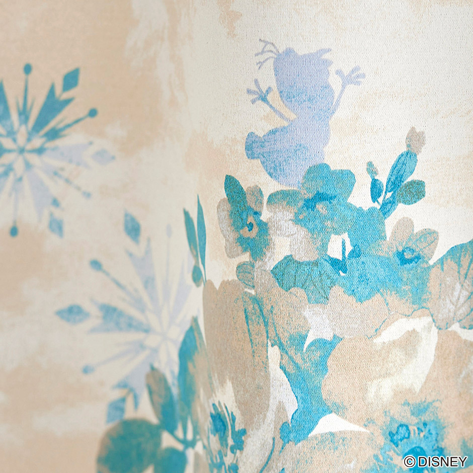 ディズニーレースカーテン　フラリーアイスボイル〔プリンセス〕（L-1296)