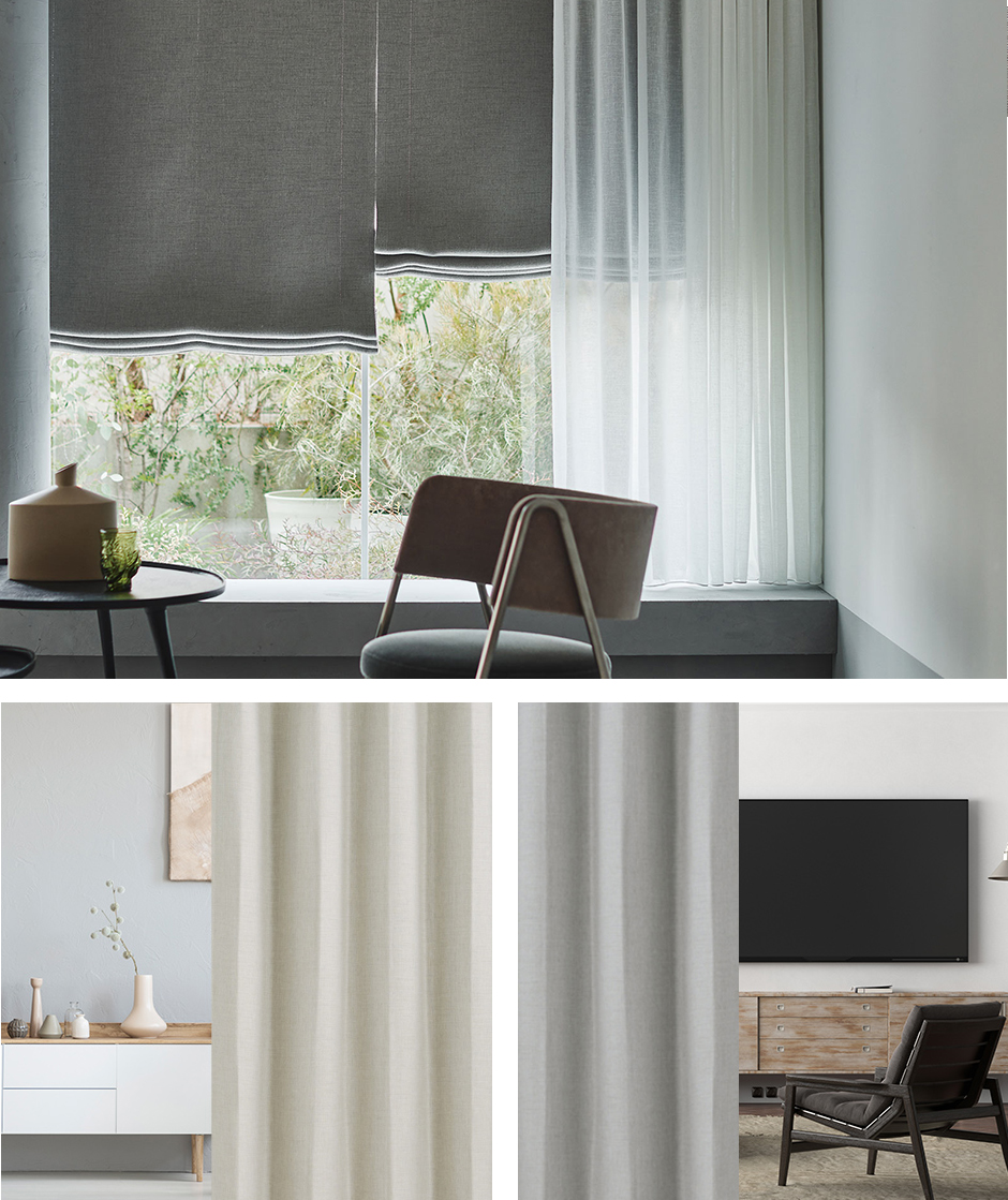 1級遮光防炎カーテン3188