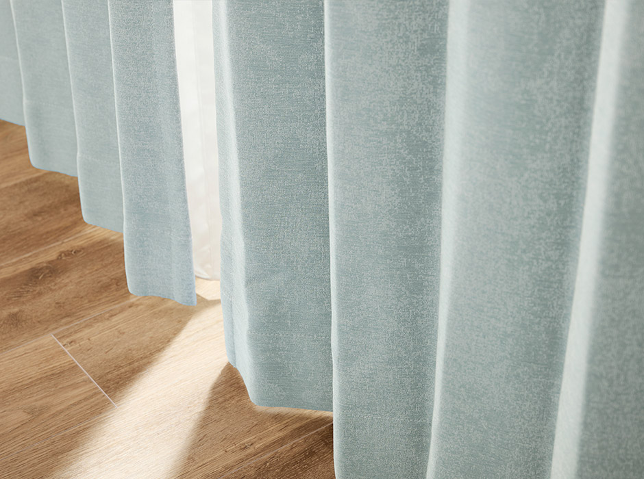 大人モダンなジャガード織ダマスク柄・シームレス完全遮光カーテン　YH23V