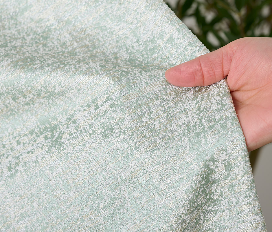 ツイード調の生地とやさしいカラーが魅力の裏地付き2・3級遮光カーテン 1610（D-1197）