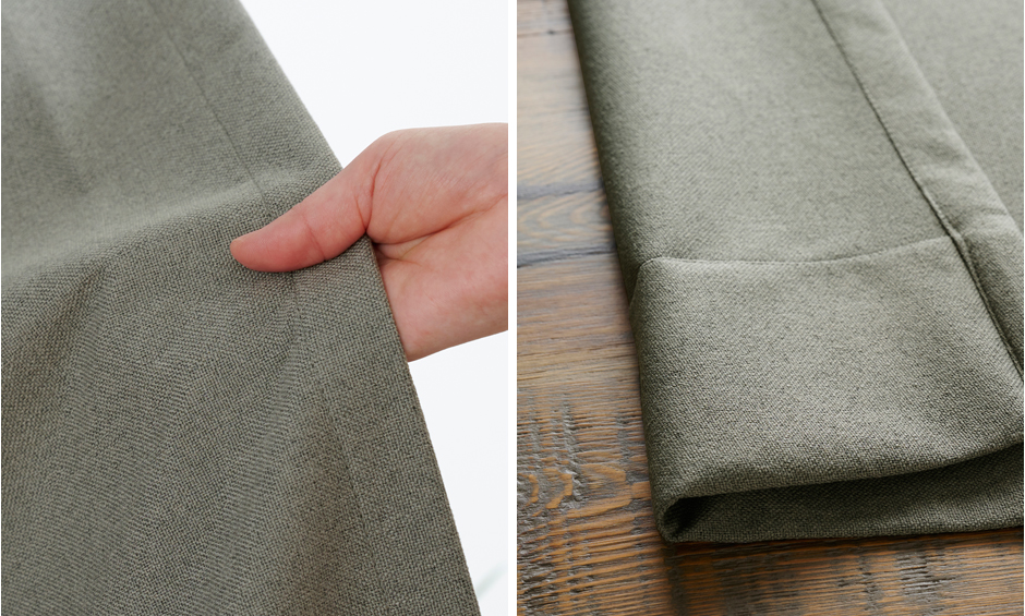 モダンでオシャレなインテリアに合わせたい完全遮光カーテン　YS-2