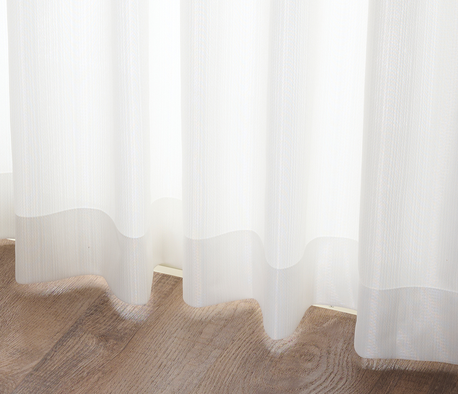 抗カビレースカーテン　L-1218