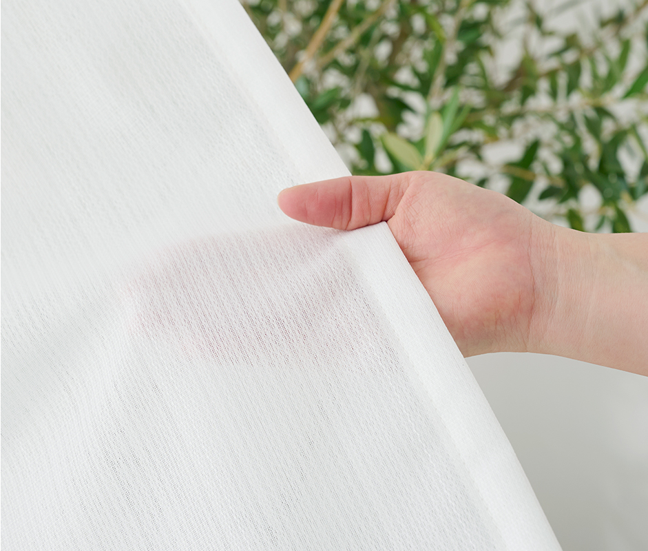 抗カビレースカーテン　L-1218