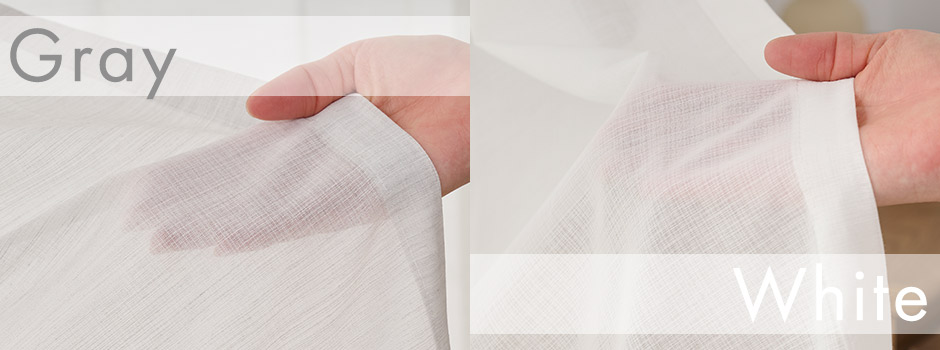 リネンのような風合い 遮熱・UVカットレースカーテン カーヴェ