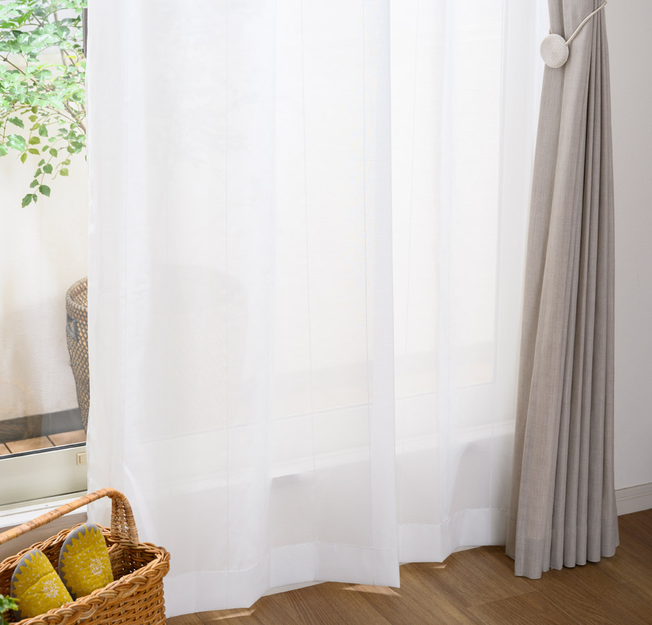 遮熱・UVカットレースカーテン　TDOL7932