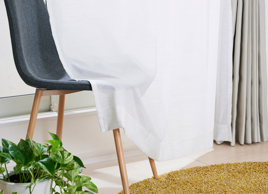 遮熱・UVカットレースカーテン　TDOL7930