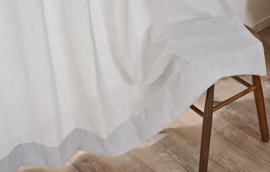 格子状の優しい風合いの遮熱・遮像・UVカットレース TDOL7945