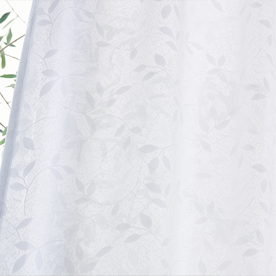 遮像・ミラー・UVカット・採光レースカーテン　L-1238