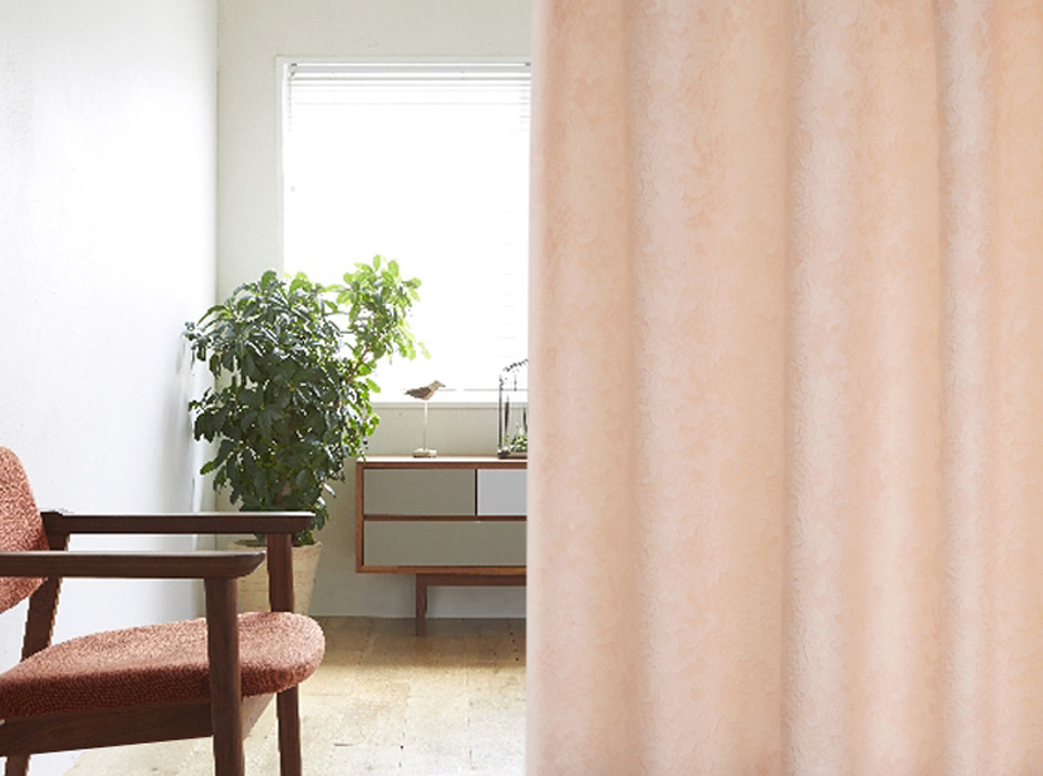 裏地付き3級遮光カーテン　5353