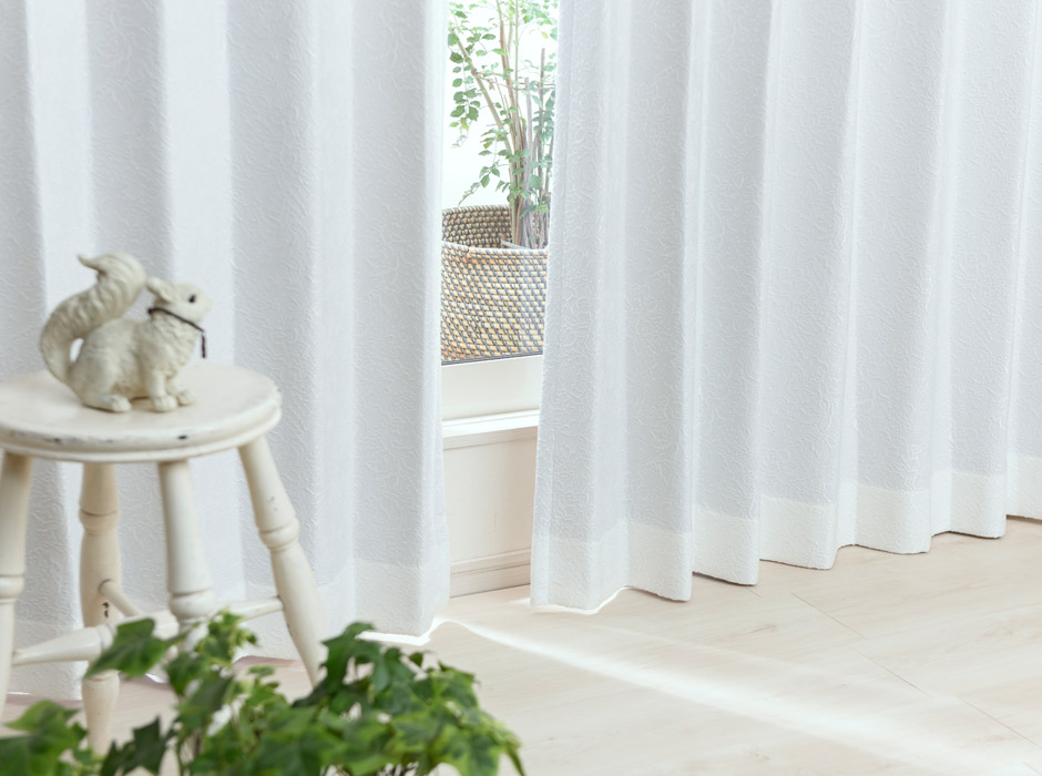 裏地付き3級遮光カーテン　5353