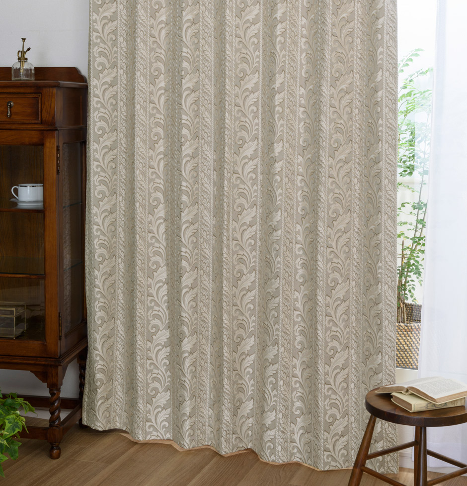 裏地付き２級遮光カーテン　5360