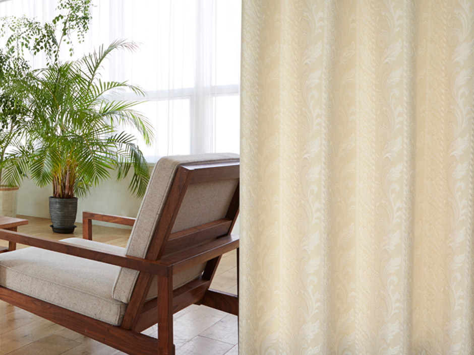 裏地付き２級遮光カーテン　5360