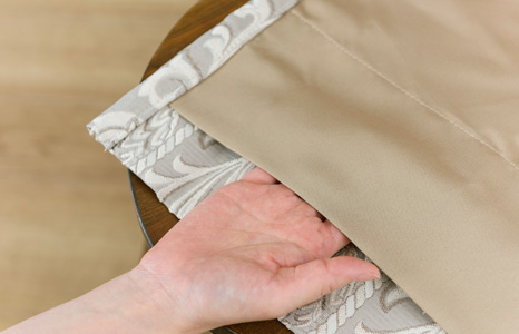 裏地付き２級遮光カーテン　5360