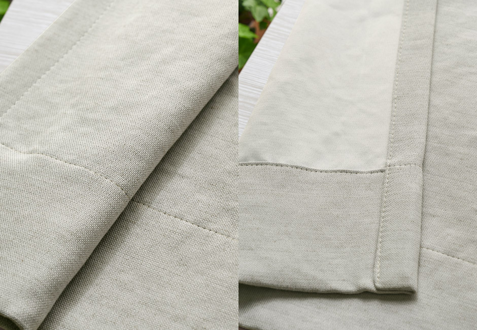 まるでリネンのようなナチュラルな2級遮光カーテン FP0112P