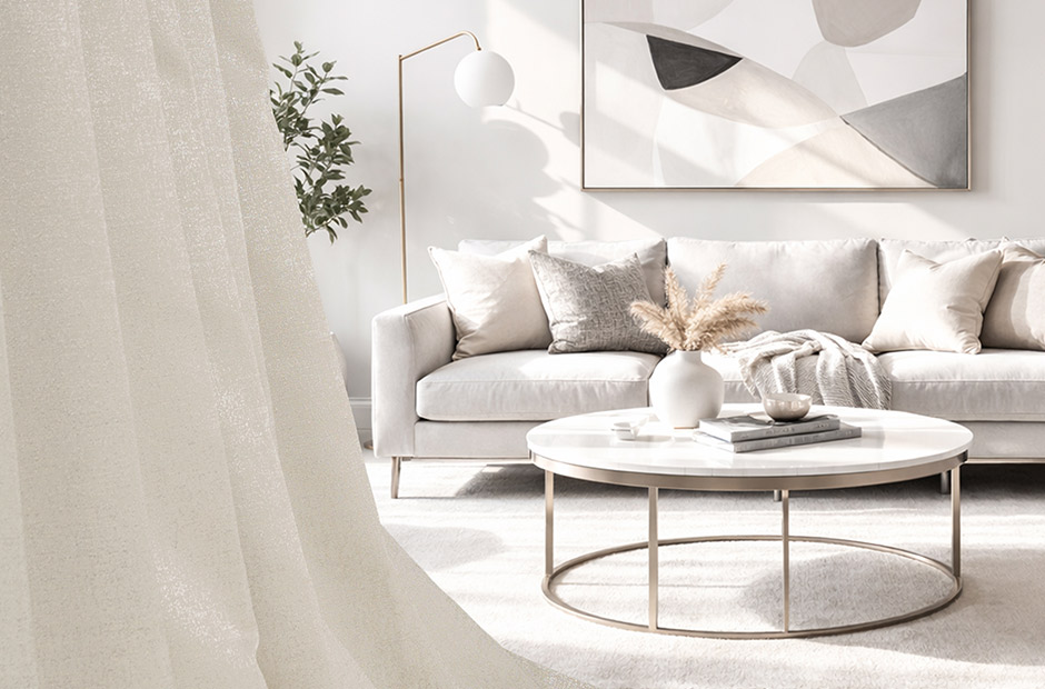 きらめく光沢が美しい2級遮光防炎カーテン CFE203