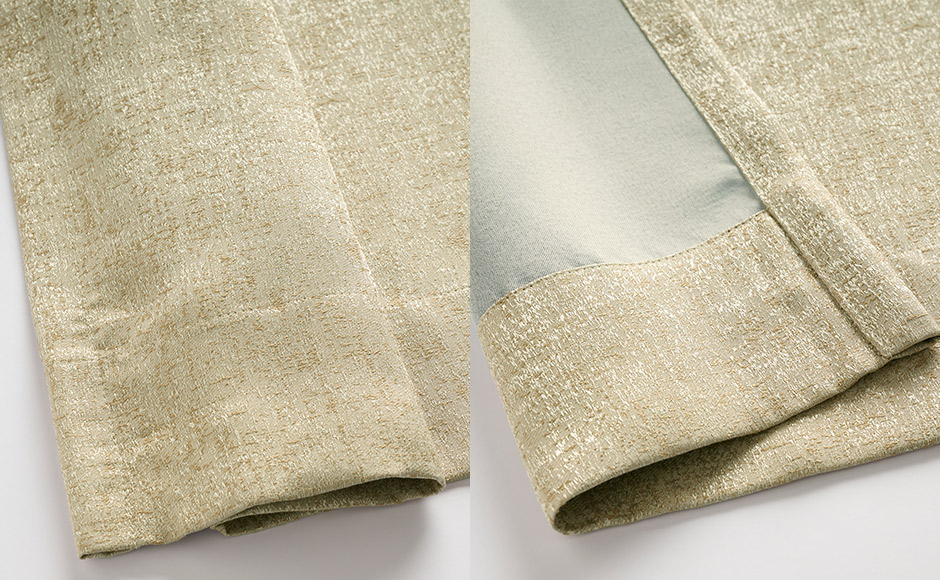 きらめく光沢が美しい2級遮光防炎カーテン CFE203