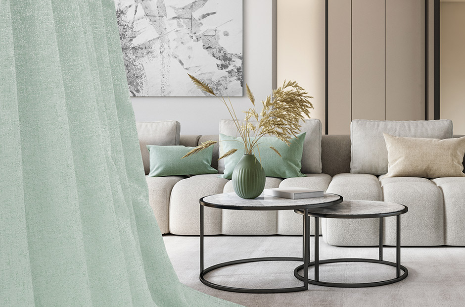 きらめく光沢が美しい2級遮光防炎カーテン CFE203