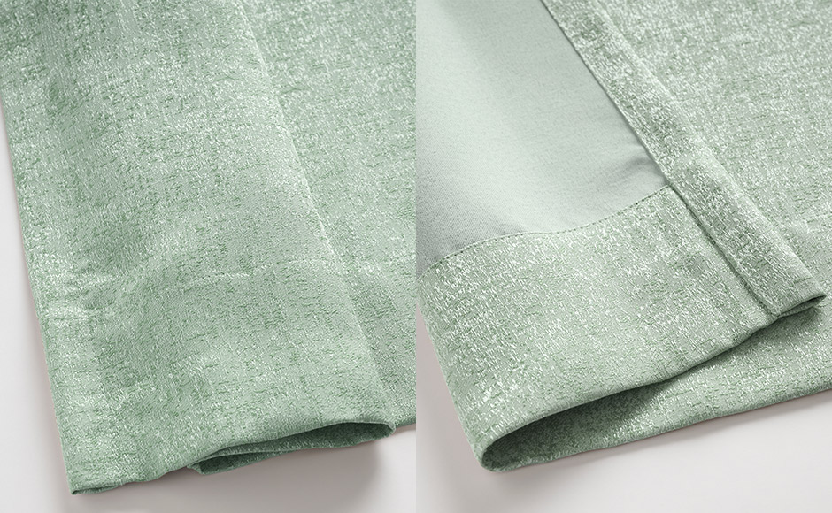 きらめく光沢が美しい2級遮光防炎カーテン CFE203