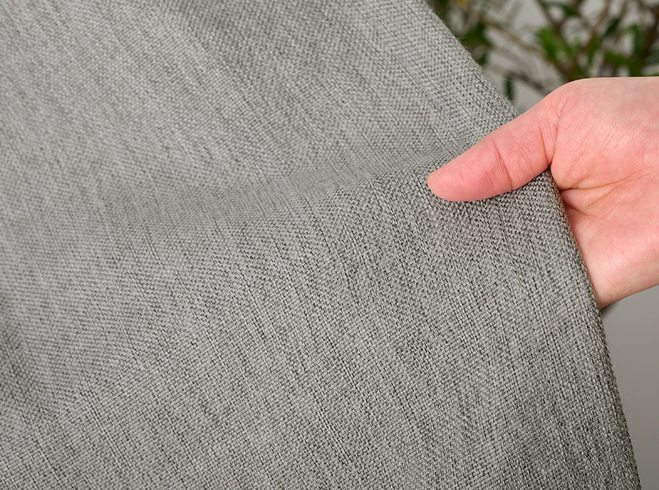 北欧インテリアに!ナチュラルな風合いの1・2級遮光防炎カーテン CFE4829