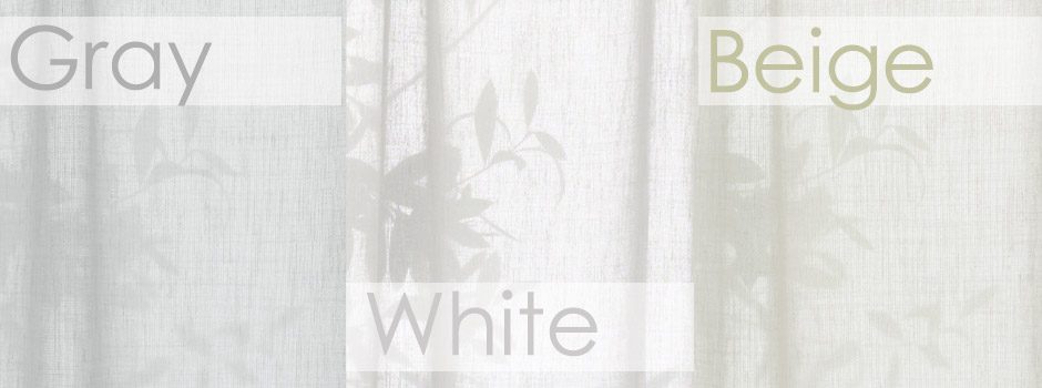 透け感があるのに外からはみえにくい高機能なリネン風シームレースカーテン CFE1293