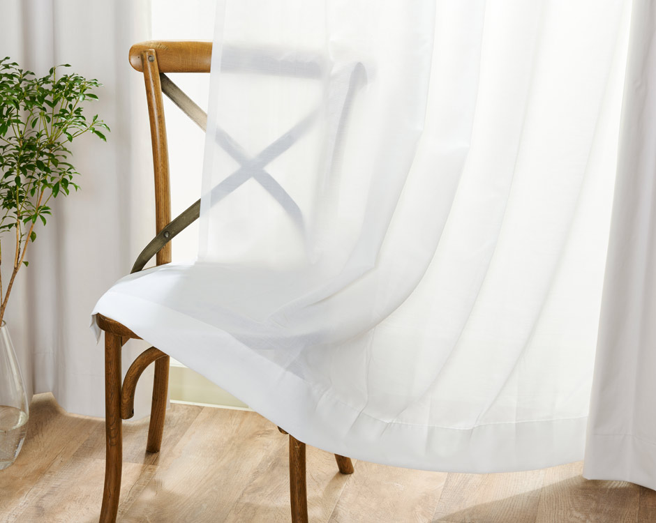 花粉キャッチ・防炎・遮像・遮熱レースカーテン SC8682