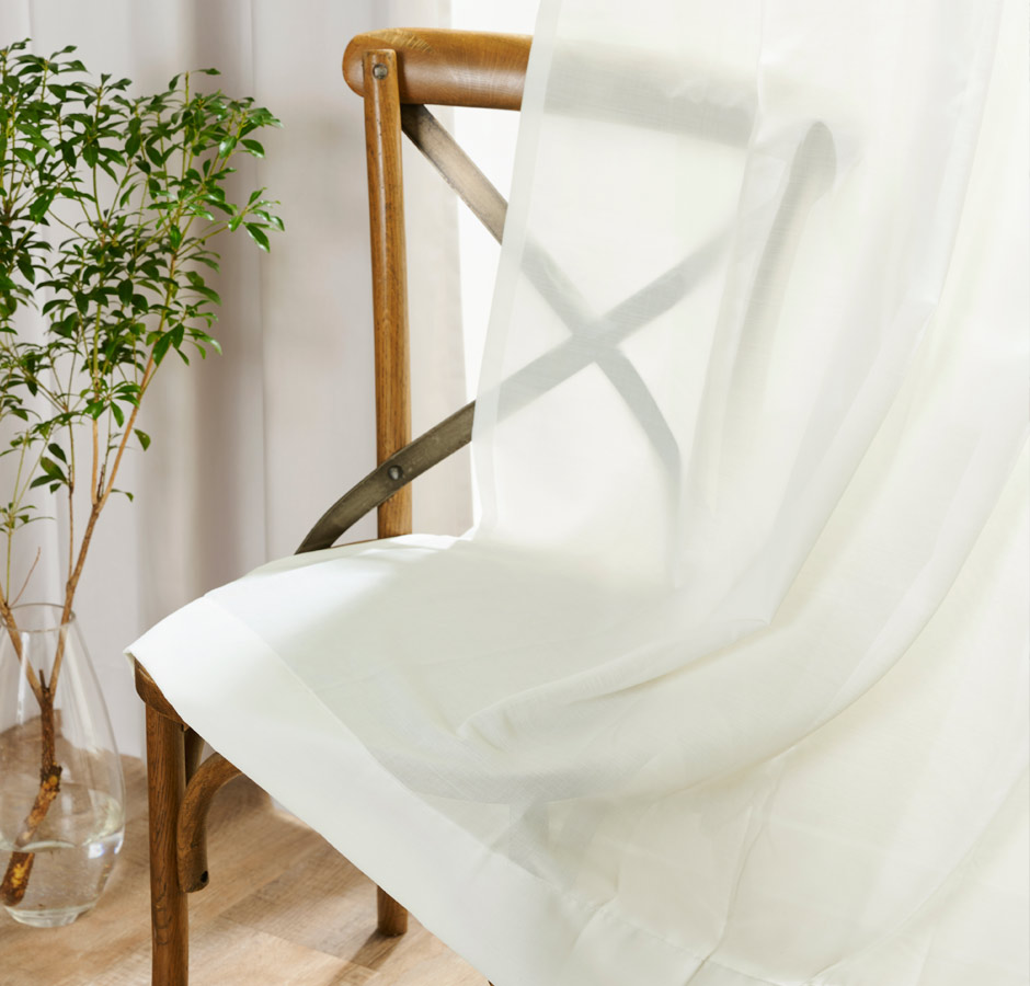 花粉キャッチ・防炎・遮像・遮熱レースカーテン SC8682