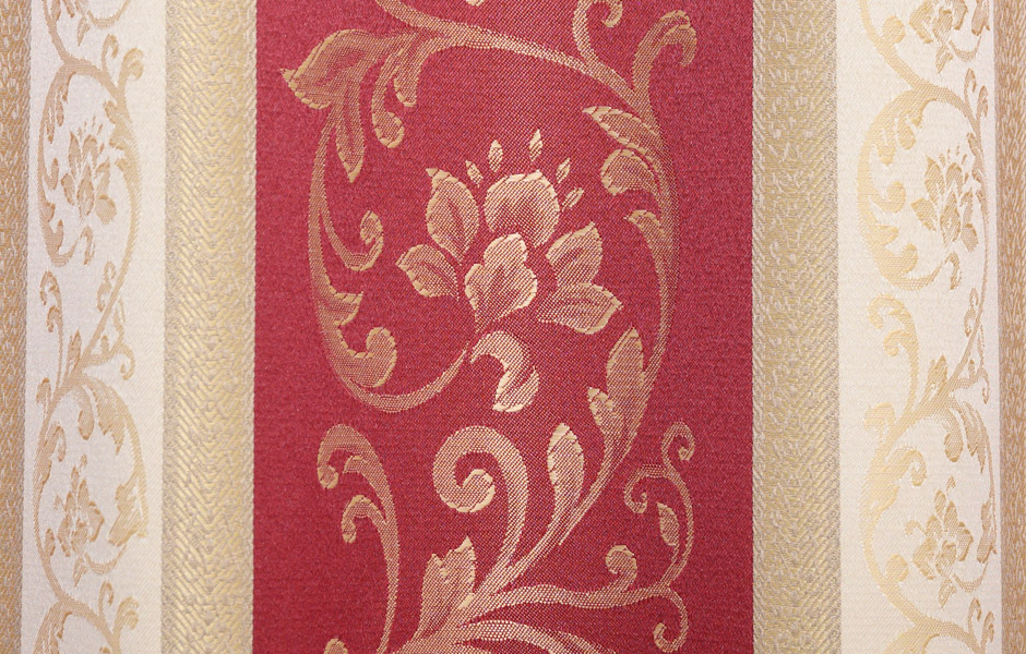 遮光裏地付き二重カーテン　D-0159