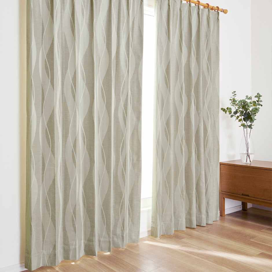 完全遮光カーテン　D-1137