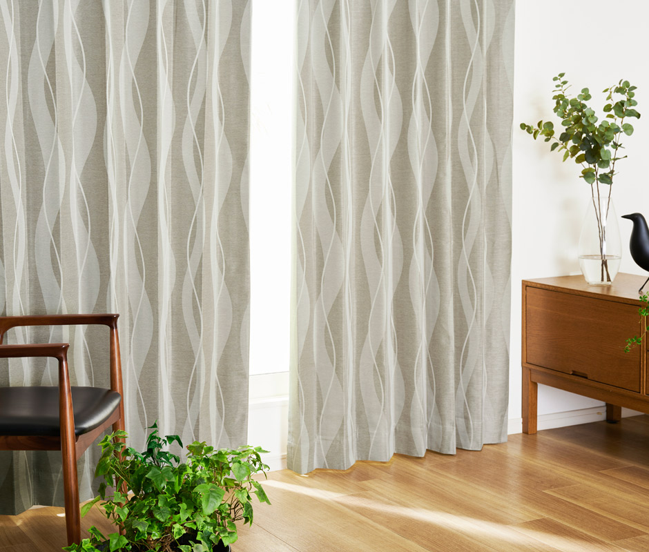 完全遮光カーテン　D-1137