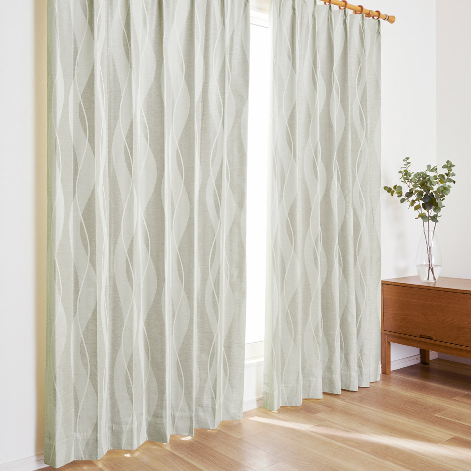 完全遮光カーテン　D-1137