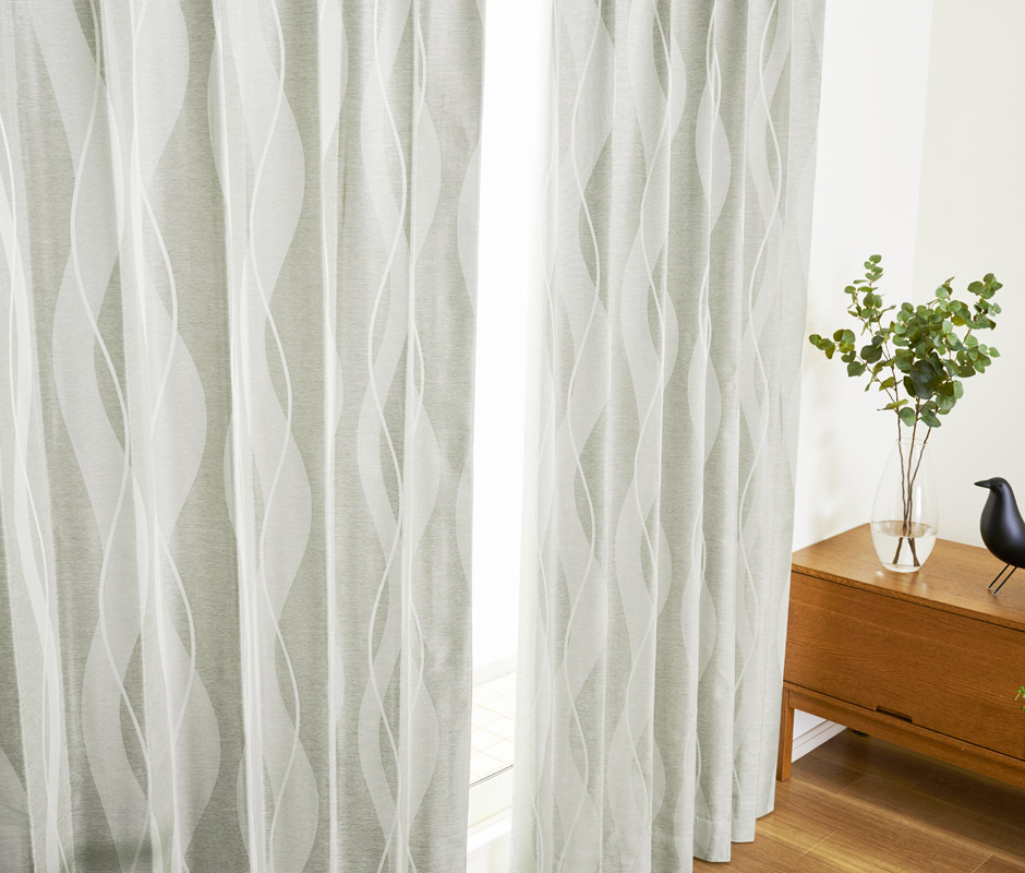 完全遮光カーテン　D-1137