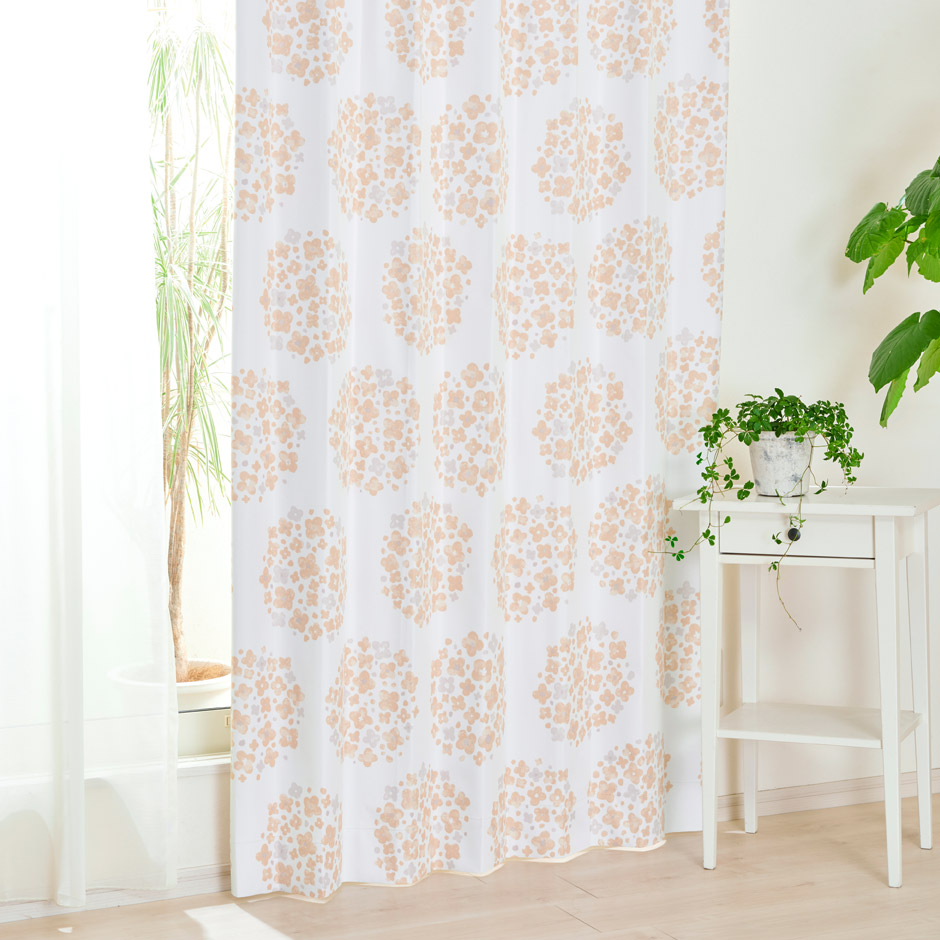 完全遮光カーテン　D-1141