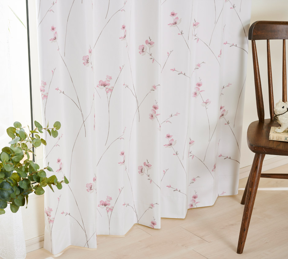 完全遮光カーテン　D-1143