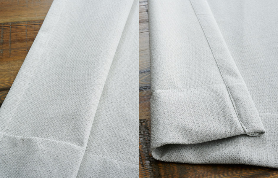 大人のグレイッシュカラーが魅力の完全遮光カーテン　330