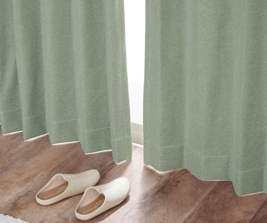 大人のグレイッシュカラーが魅力の完全遮光カーテン　330