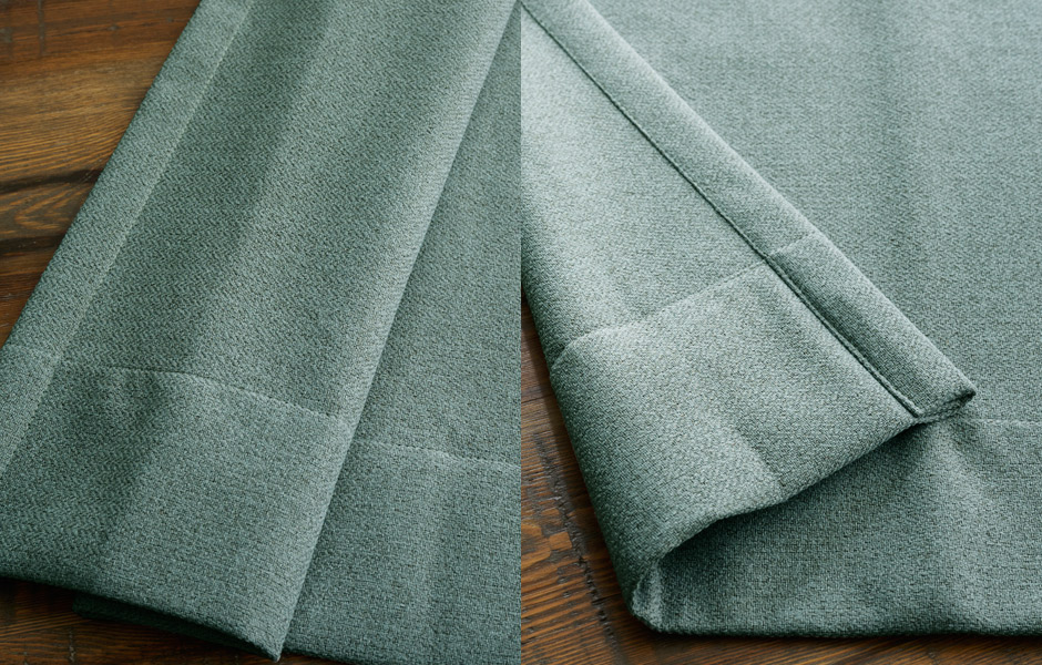 大人のグレイッシュカラーが魅力の完全遮光カーテン　330