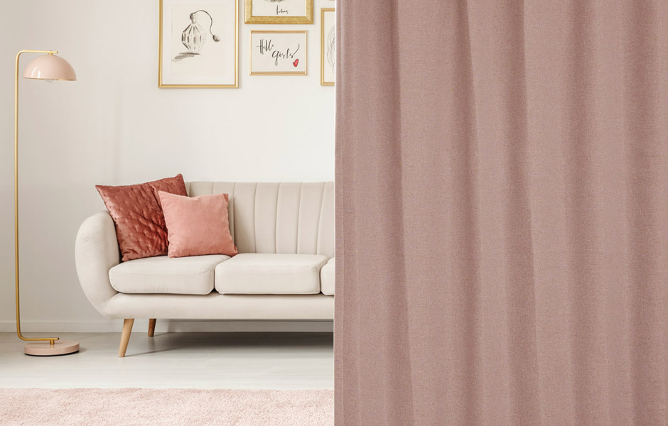 大人のグレイッシュカラーが魅力の完全遮光カーテン　330