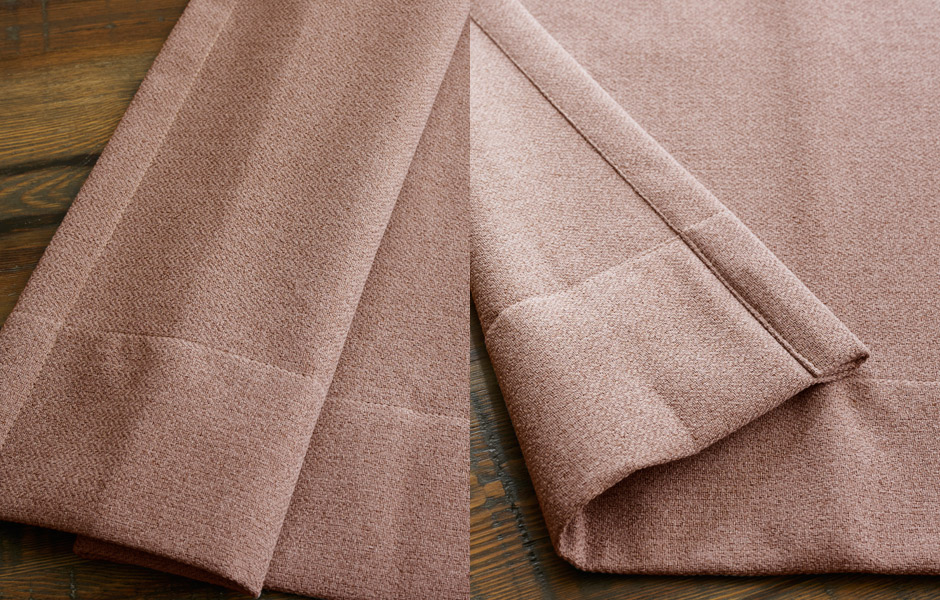 大人のグレイッシュカラーが魅力の完全遮光カーテン　330